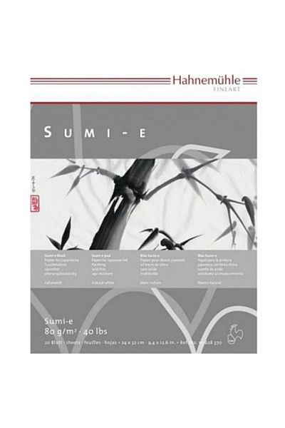 Hahnemühle Japanese Sumie Notebook Sketch Block 30x40cm 20 Sheets Skecth