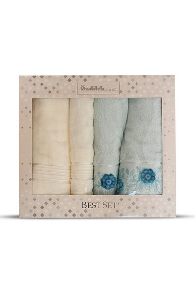 Özdilek Aster Mint-cream Best Set Σετ Τουρκικού Μπάνιου
