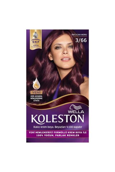 Wella Wella Kit Boya 3-66 Patlıcan Moru