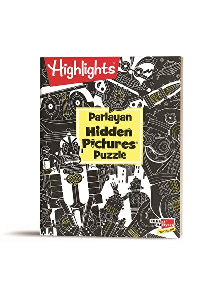 Dikkat Atölyesi Yayınları Highlights: Parlayan Hidden Pictures Puzzle - Kolektif