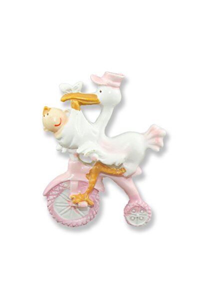 mutlu adım 12 قطعة 3.9 سم تمثال ستورك للدراجة