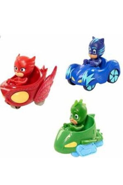 Genel Markalar Pj Maskeliler 3 Lü Araba Oyuncak Seti Pj Masks Cat Boy Gekko O...