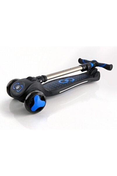 Furkan Toys 6 Yaş Mavi Işıklı Nova Scooter 3 Teker