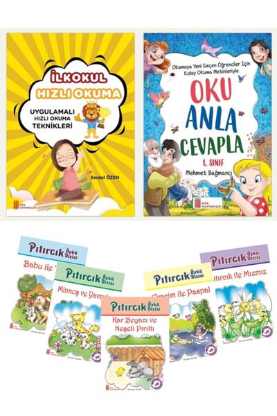 Ata Yayıncılık 1.sınıflar Için Okuma Anlama Geliştirme Seti