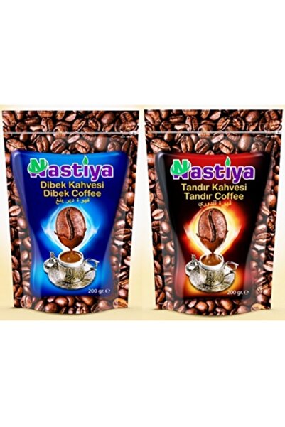 NASTİYA قهوة ديبك 200 جرام + قهوة تندور 200 جرام = 400 جرام