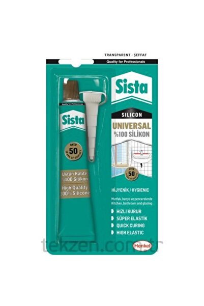Sista Silikon 50 gr Şeffaf
