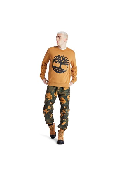 Timberland Ανδρικό φούτερ YC CORE TREE LOGO CREW WHATHER Mustard 101096676