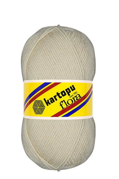 Kartopu Φλόρα Μποτίνια Σχοινί Κρέμα K025