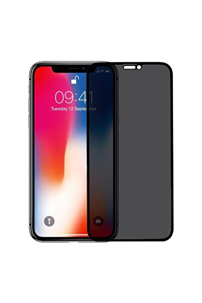 EPRO Iphone X/xs Black Privacy Filtered Privacy Ghost Screen Protector Invisi...