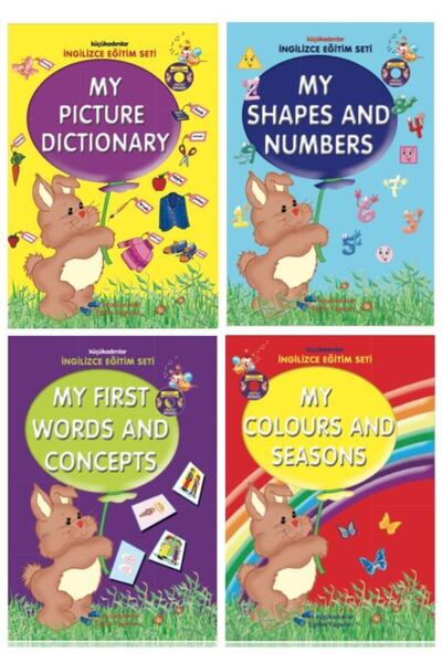 Sadık Uygun Yayınları Sadık Uygun Küçükadımlar Ingilizce Eğitim Seti 4 Kitap
