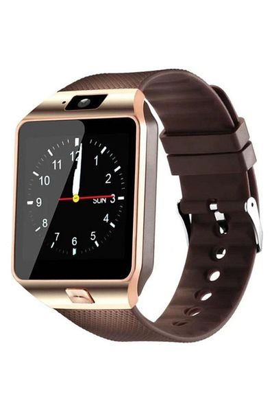 EMPAX Metal Case Smart Watch with Sim Card - Copper