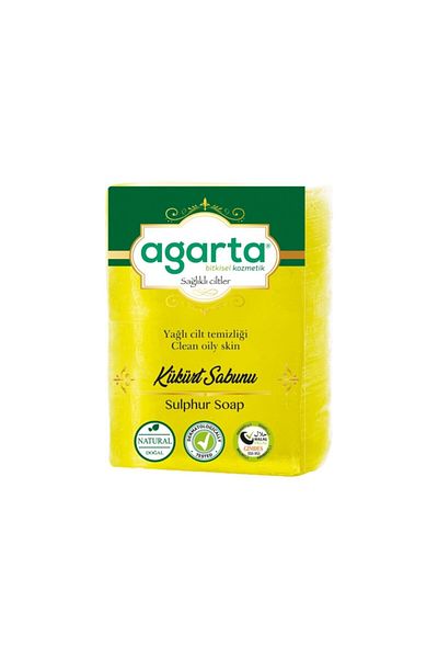 Agarta Natural Handmade Beauty Soap Sulfur 150 gr