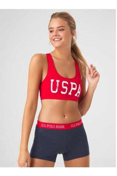 U.S. Polo Assn. Base. Polo Assn. 66264 Bustier Shorts Set