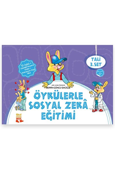 Nesil Yayınları Öykülerle Sosyal Zeka Eğitimi Tali 3. Set (10 Kitap)