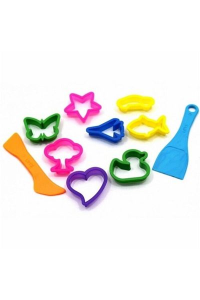 Lets Play Dough Mold 10Pcs L8416