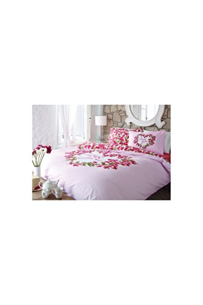 Özdilek Love You Ranforce Nevresim Takımı Çift Kişilik