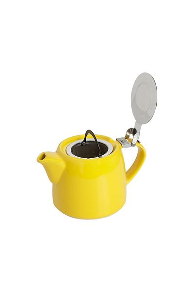 Porland Chai Yellow Teapot with Strainer 600cc