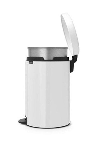 Brabantia Newıcon Whıte Pedallı Çöp Kutusu Metal Kovalı 20l