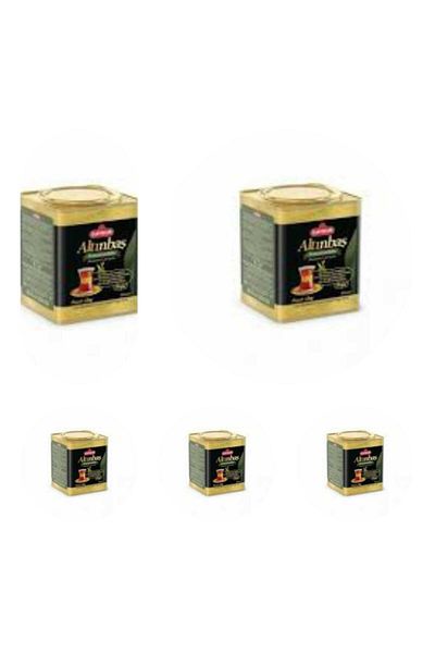 Çaykur Bergamot Tin Box - Altinbaş Tea 5*100 Gr