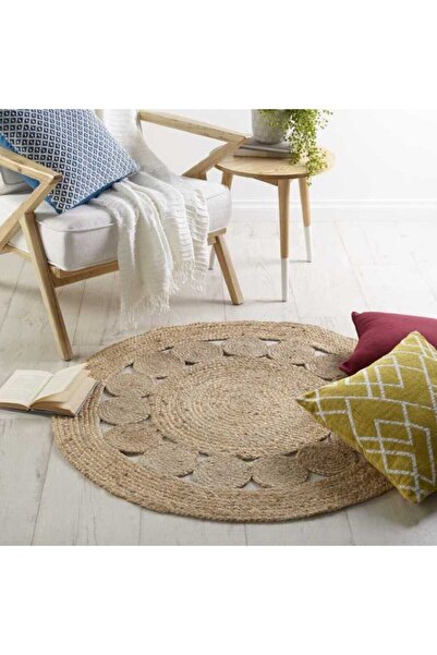 GizHome Bolero Jüt Örgü Halı G05 120x120 cm