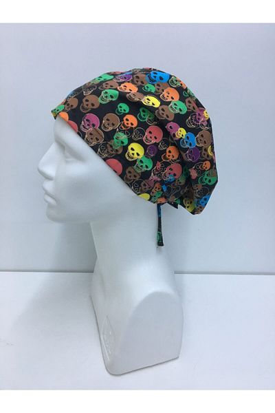 ADALILAR İŞ ELBİSELERİ Doctor Nurse Surgical Cap Hat Hospital Bonnet Work Bandana