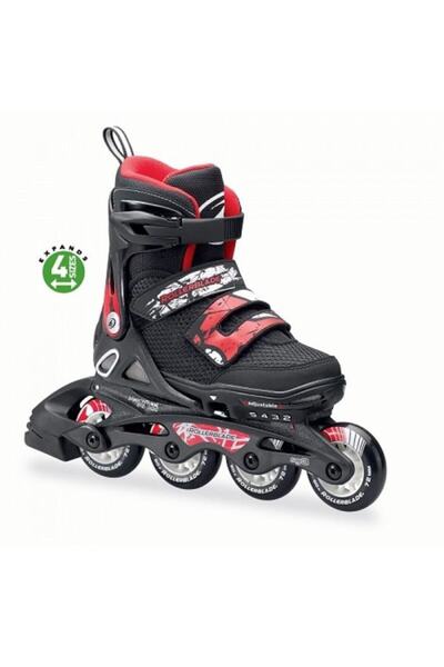 Rollerblade Hediyeli!! Spitfire Sl Red Ayarlanır Profesyonel Tekerlekli Çocuk Pateni Koruma Seti
