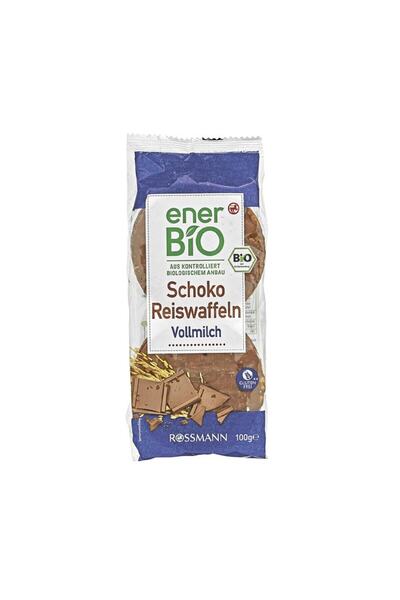 enerBio Organik Pirinç Patlağı Çikolata 100 gr