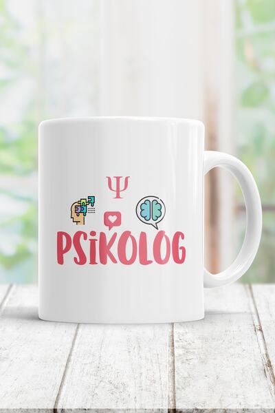 WixelArt Psikolog Kupa Bardak