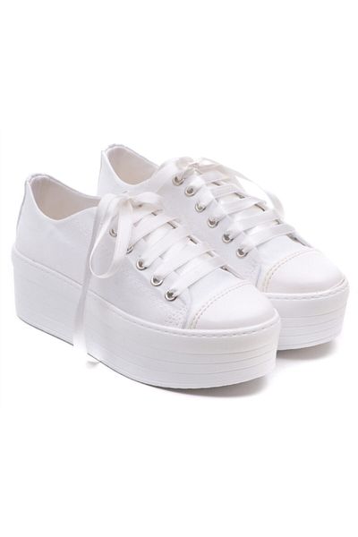 Ayakkabı Tutkusu Stilo ® Pantofi albi sport de damă