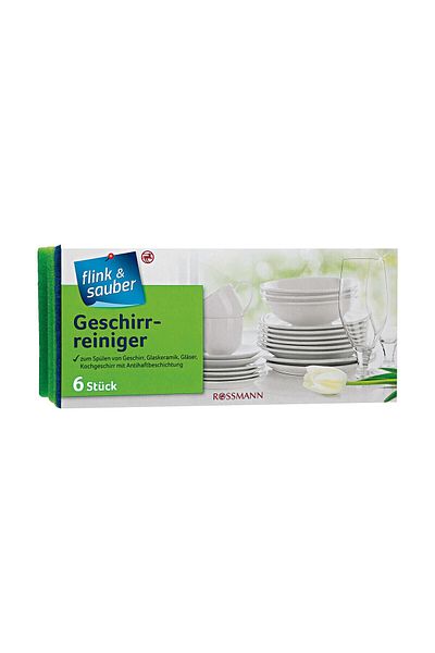 Flink Sauber Flink & Sauber Dish Sponge 6 Pieces