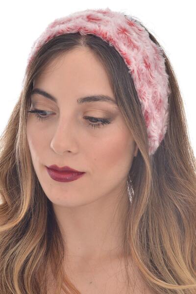 hahai accessories Banda de păr lată pentru femei, elastică, cu model în tonur...