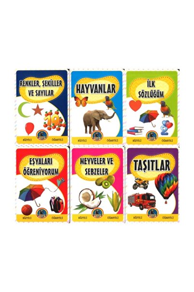 Genel Markalar Meraklı Gözler Eğitim Seti 6 Bebek Kitabı
