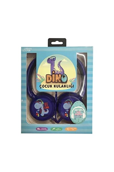 Urban Sound Dino Çocuk Kulaküstü  Kulaklık