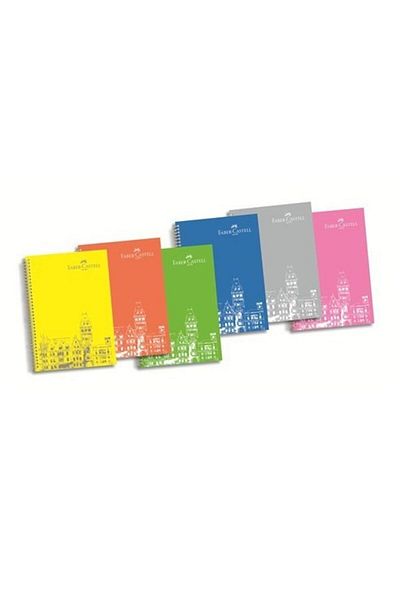 Faber Castell Σημειωματάριο Faber-castell 120 Φύλλων με γραμμή