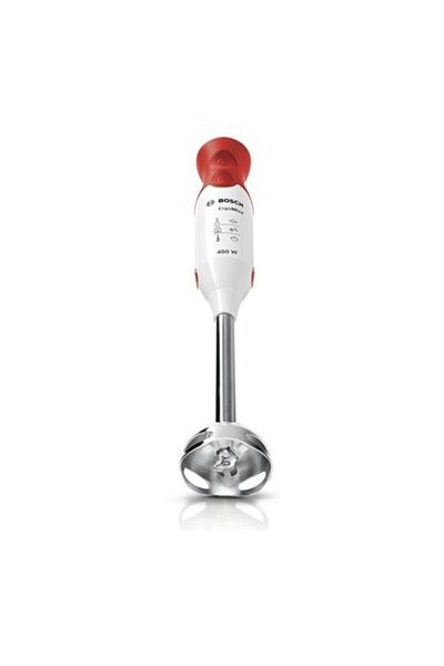 Bosch خلاط يدوي Msm64110، 450 واط، أبيض، أحمر