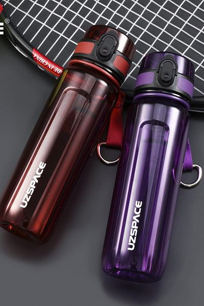 Uzspace 950ml Tritan Water Bottle 6020 Large Size No Bpa No Smell