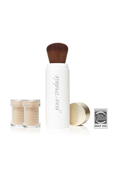 Jane Iredale Powder-Me ®   Spf 30 Refillable Brush Dry Sunscreen - Face and B...
