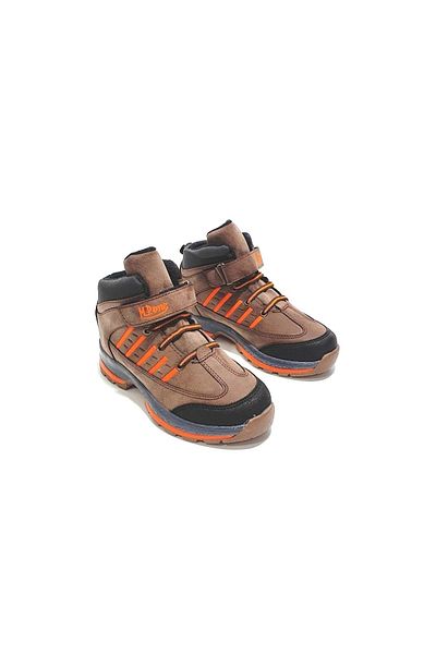 MP ONE Boy's Brown Trekking Boots M.P 3123