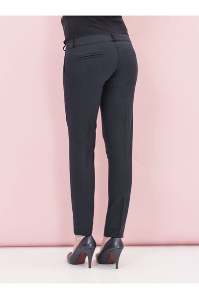 Even Fashion Hamile Giyim Narrow Leg Navy Blue Maternity Pants