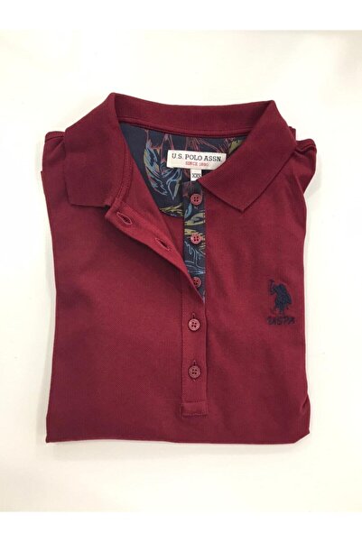 U.S. Polo Assn. U.s Polo Kadın Bordo Sweat-shırt Basic