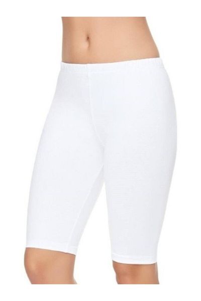 Yıldız Çamaşır Colanți scurti din lycra pentru femei (pe genunchi) Pachet de 4