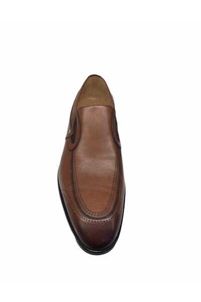 Fosco Bağcıksız Taba Erkek Hakiki Deri Neolit Taban Günlük Ayakkabı 2308