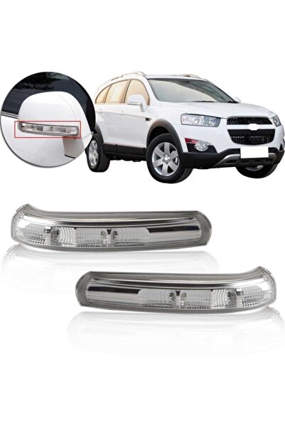 Genel Markalar Chevrolet Captıva Sağ Ayna Sinyali (LED BEYAZ IŞIK) 96819768