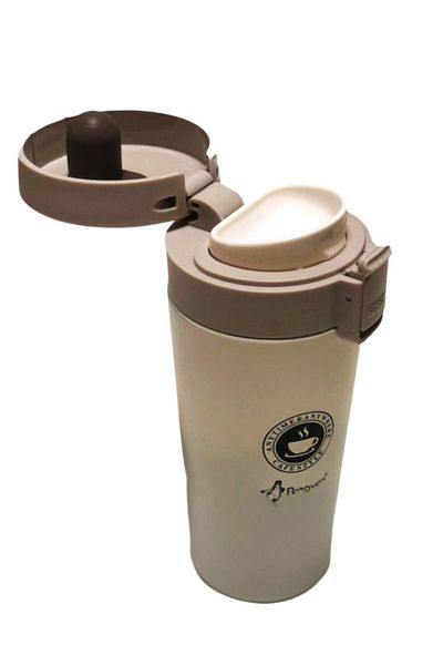 Penguen 350 ml White Coffee Tea Mug Thermos Mug 3043