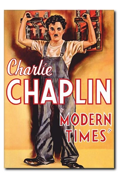 La Vita e Bella Charlie Chaplin Renkli Film Afişi Vr-1005