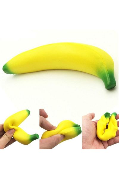 Sunman Yellow Jumbo Banana Play Dough 20cm