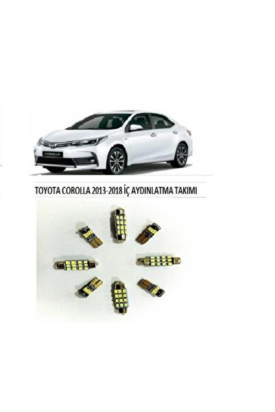 OLED GARAJ Toyota Corolla İçin Uyumlu 2013-2018 Led İç Aydınlatma Takımı