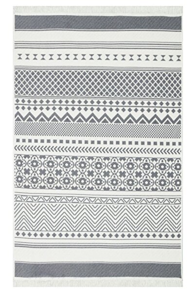 Eko Halı Arya Ar 07 Gri 80*150 Cm