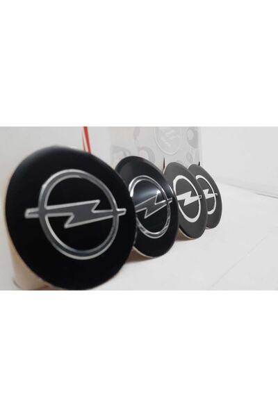 YED محور العجلة أرما أوبل متوافق مع الألومنيوم 60 ملم.مجموعة من 4 قطع باللون الأسود من النوع الأصلي