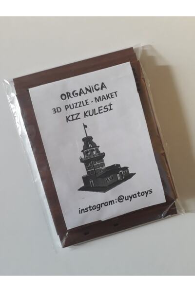ORGANİCA BOYAMA SETİ Maket Kız Kulesi Kaligrafi Fon Hediyeli